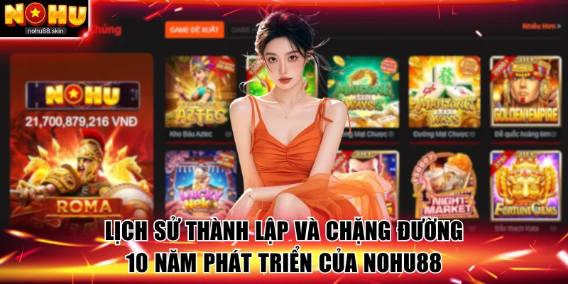 Khám phá chặng đường 10 năm của NOHU88